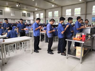 2018年8月31日抽查陽(yáng)和食堂中餐菜品及服務(wù)工作